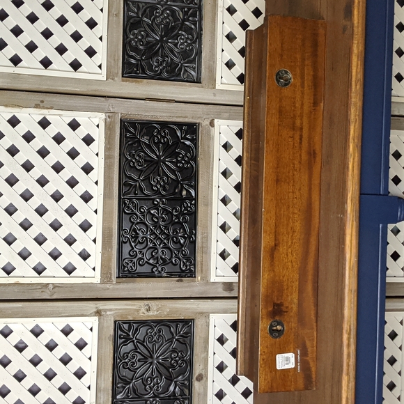 3 PC Lot Pottery Barn Rustic Wood Ledge - Picture 5 of 9